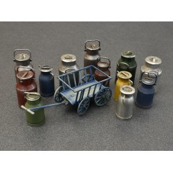 MiniArt 35580 m�lkedunke MED LILLE VOGN skala 1:35