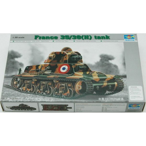 Trumpeter 00351 France 35/38(H) tank Scala 1:35 byggest