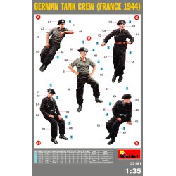 MiniArt 35191 TYSK TANKBES�TNING (Frankrig 1940) bygges�t skala 1:35