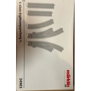 M�rklin 24903 C Skinne supplerende pakke C3