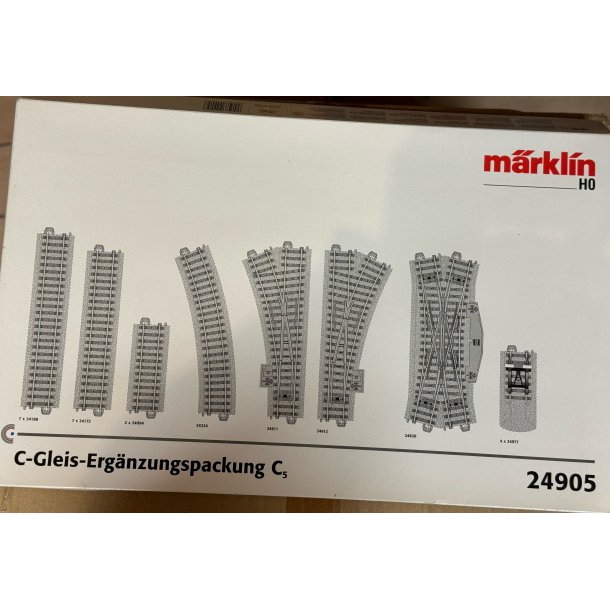 Mrklin 24905 C Skinne supplerende pakke C5