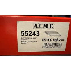 ACME HO 55243 DSB/DB/FS personvogns�t Italia Express Rom - K�benhavn