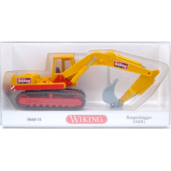 Wiking HO 0660 08 gravemaskine O&K "Blling"