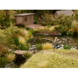 Noch alle str. 7008  Grs totter i 12 mm lngde i dmpede farver