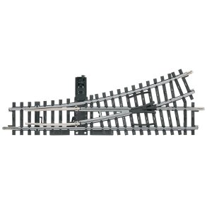 M�rklin 2265 K sporskifte venstre 22� 30' l�ngde 168,9 mm