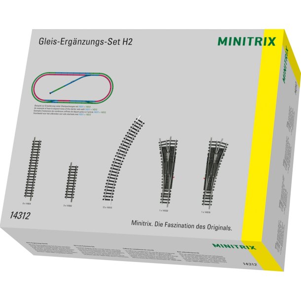 Minitrix 14312 spor N H2-sporudvidelsesst