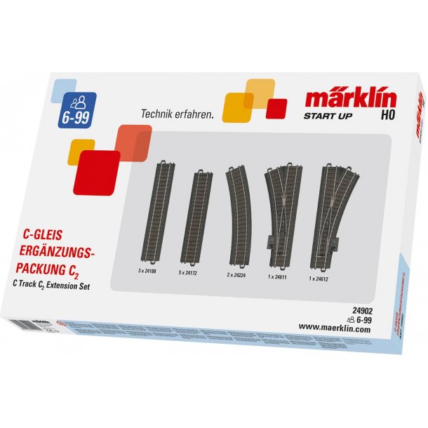 Mrklin 24902 C Skinne supplerende pakke C2