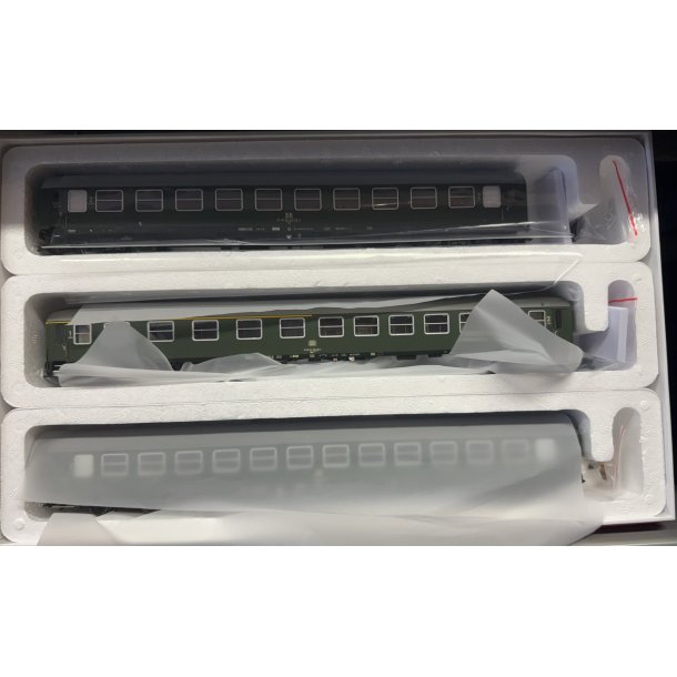 A.M.C.E HO 55244 DR personvogns�t 1-2 kl. Italia Express Rom-Frankfurt-Berlin-Amsterdam med 3 vogne