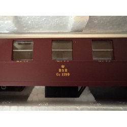 Heljan 5051 DSB personvogn 2 kl. Cc 1199