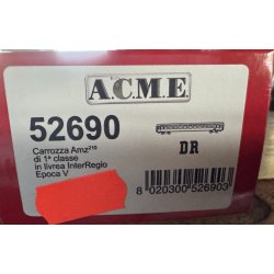 ACME HO 52690 DR personvogn 1 kl. Amz