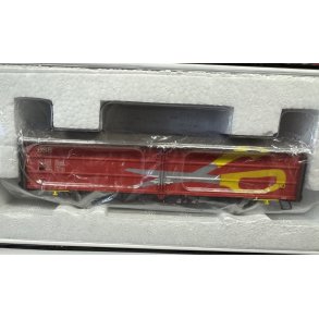 McK HO 0214 DSB lukket godsvogn Vognkasse med Saks Hbis 42 86 225 0 493-7