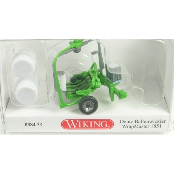 Wiking HO 0384 39 Deutz Wrapper Wrapmaster 1851