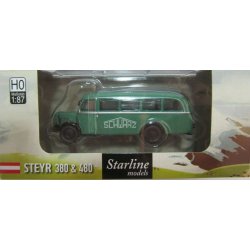 Brekina/Starline HO 58006 Steyr 380/II Werkststtwagen SCHWARZ BAU Baufirma Schwarzbau 