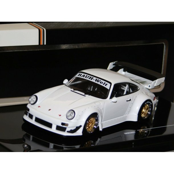 IXO moc207 Porsche RWB 930 hvid. Scala 1:43
