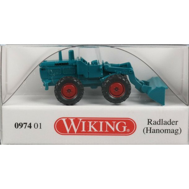 Wiking 0974 01 spor N gummiged Hanomag bl