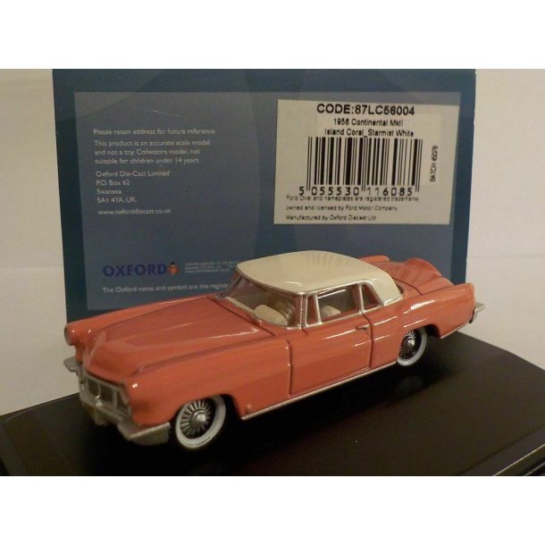 Oxford HO LC56004 Lincoln Continental MK2 - 1956