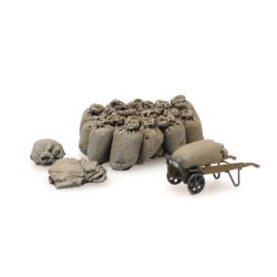 Artitec HO 387.450 last: jute skke med vogn. Frdig model