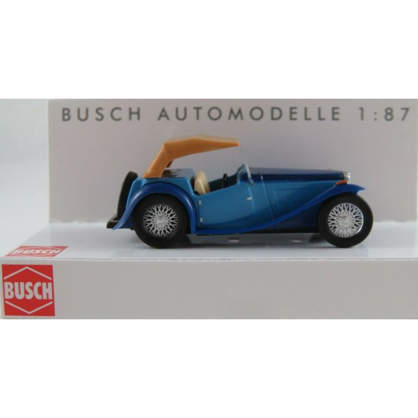 Busch HO 45916 MG Dvrg TC, Cabriolet tofarvet, Bl