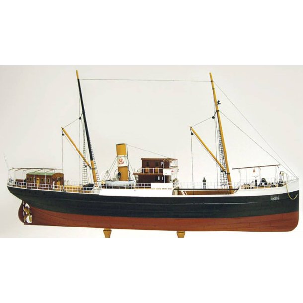 Turk Modell A123 Bandirma D/S. Dette store dampskib blev bygget i Glasgow. Scala 1:87