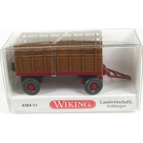 Wiking HO 0384 04 anhnger brun/rd