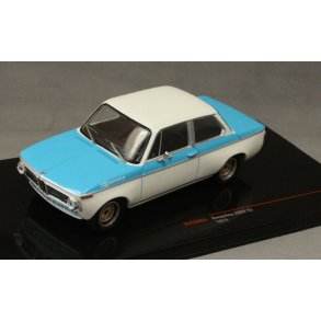 IXO CLC369N BMW 2002 Tii Koepchen bl/hvid 1974. Scala 1:43