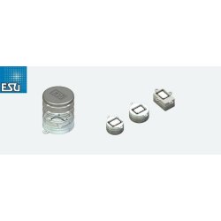 ESU 50340 &lrm;  2 x hjttaler 15x11mm rektangulr 8 Ohm med lydkapsel st&lrm;