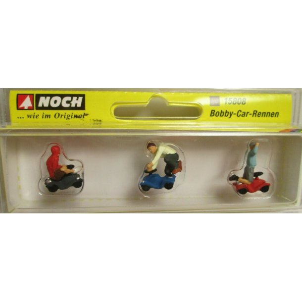 Noch HO 15808 figur st 3 figurer p Bobbycar