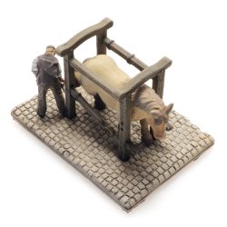 Artitec HO 387.431 hest og smed. Frdig model