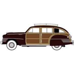 Oxford HO OXF87CB42001 Chrysler Town & Country Woody Wagon rgang 1942