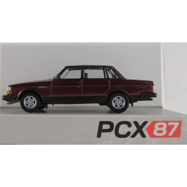 PCX HO 870418 Volvo 240 Limousine mrkerd metallic 1984