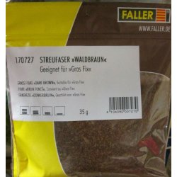 Faller HO/TT/N/Z 170727 Spredte fibre, skovbrund 35 g