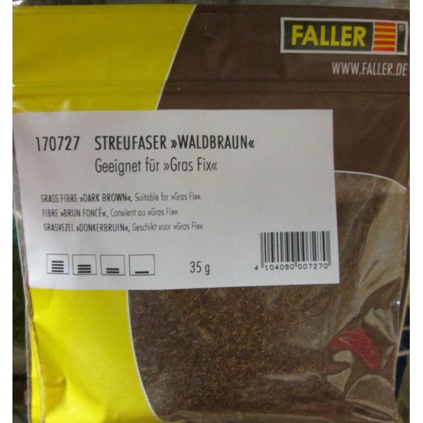 Faller HO/TT/N/Z 170727 Spredte fibre, skovbrund 35 g