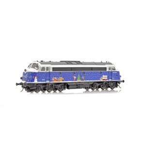 NMJ Topline 91606 Altmark Rail 1149 Tuborg julelokomotiv digital LokSound og diesellyd til Mrklin