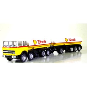Brekina HO 58555 Fiat 691 lastbil med anhnger Shell