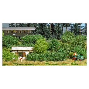 Busch HO 3595 Buskmtte med hvide blomster Strrelse: ca. 120 x 80mm 35mm