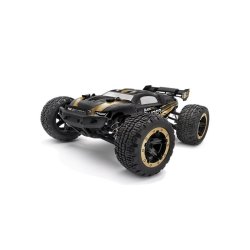 Blackzon 540103 RC Slyder 4WD elektrisk Monster Truck guld skala 1:16