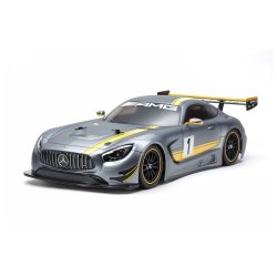 Tamiya 58639-60a Rc Mercedes-Amg Gt3 Tt-02 Fjernstyret Bil Byggest skala 1:10