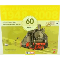 Brawa HO 45973 DRG togst med damplok BR 94 104 digital til Mrklin drift
