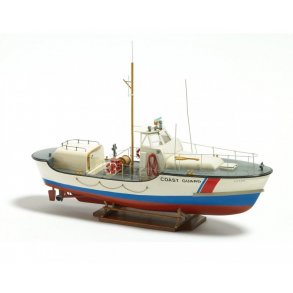 Billing Boats 100 US Coast Guard amerikanske kystvagt redningsb�d. Plast skrog. Scala 1:40