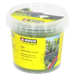 Noch HO 07322 Classic Flock medium gr&oslash;n 30 gr