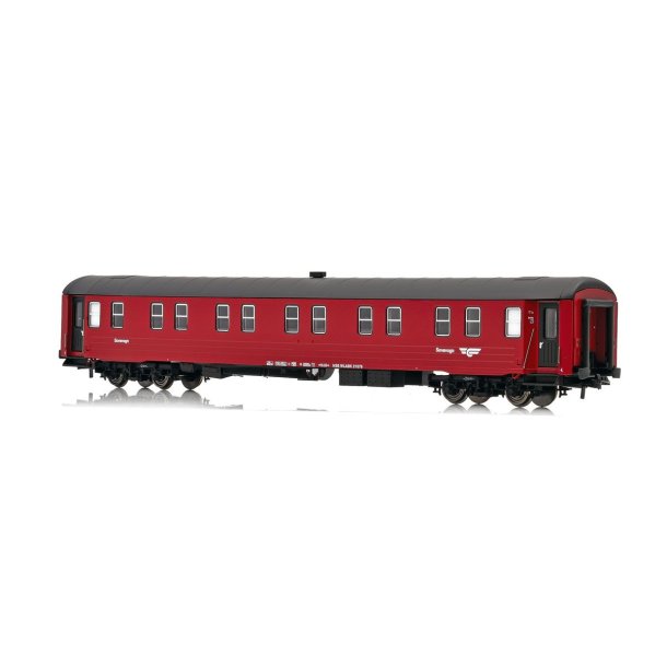 NMJ Topline HO 101303 NSB sovevogn 1-2 kl. WLABK 21079 R�d/Sort bemaling 