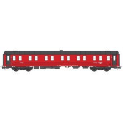 NMJ Topline HO 101304 NSB sovevogn 1-2 kl. WLABK 21080 R�d/Sort bemaling 