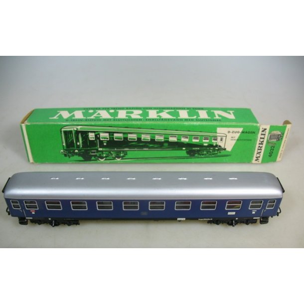 Mrklin 4032 DB personvogn 1 kl. Med slutlys