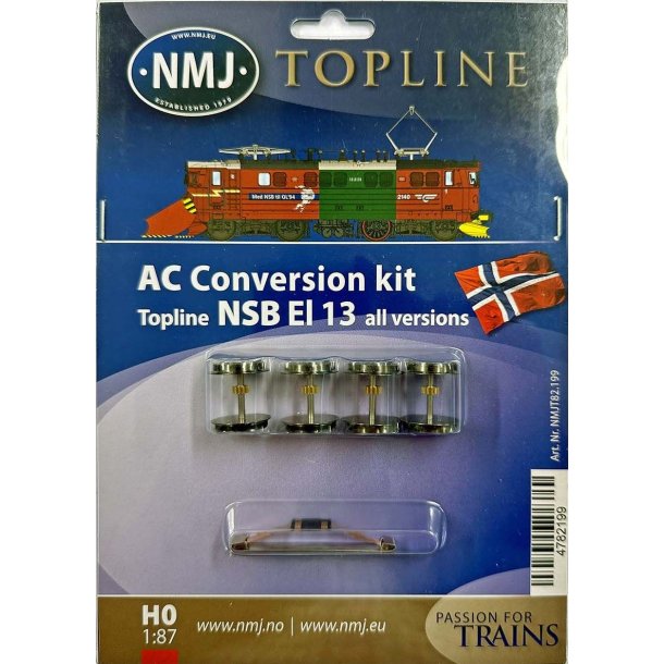 NMJ Topline 82.199 AC drift. Genopbygningsst til NSB EL 13