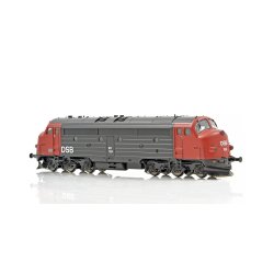 NMJ Topline HO 91110 DSB diesellok MY 1124 med DCC j�vnstr�m diesellyd 