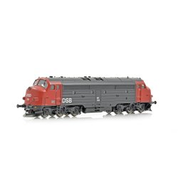 NMJ Topline HO 91110 DSB diesellok MY 1124 med DCC j�vnstr�m diesellyd 