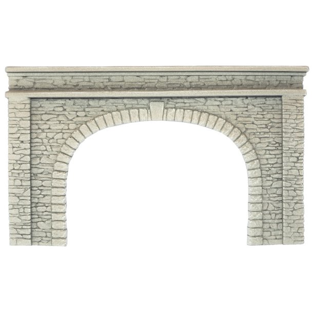 Noch HO 58062 Tunnel Portal 2-track, 22 x 13 cm 