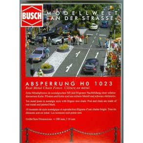 Busch HO 1023 Barrier 