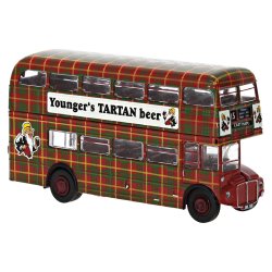 Brekina HO 61107 AEC Routemaster Younger's Tartan l rgang 1960. Nyhed 2021