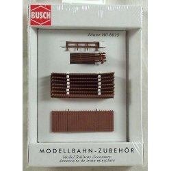 Busch HO 6015 hegn stOver 110 cm. Hegn og 100 cm. Grsning hegn.